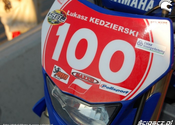 Motocykl Lukasza Kedzierskiego ISDE 2009 020