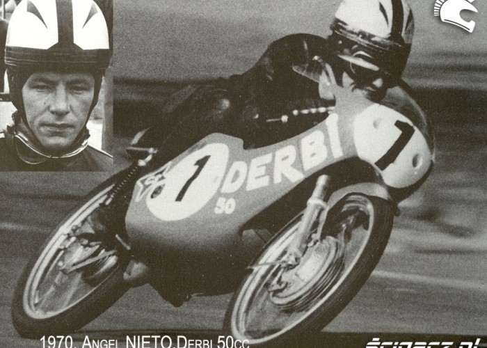 11) 1970 Derbi 50cc Angel Nieto (13 Ms w kl50 i 125 cc 9