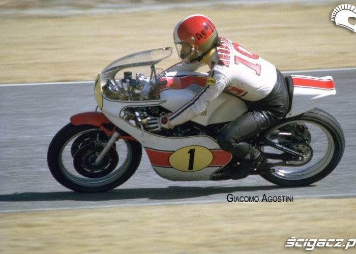 16) Giacomo Agostini Niekopokonay do dzis 15-krotny mistrz
