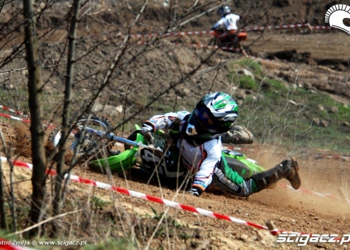 wypadek motocross Mateusz Wojcik