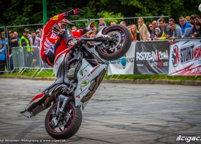 no hander HC circles Moto Show Bielawa Polish Stunt Cup 2015