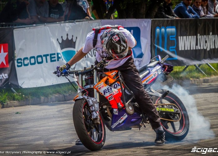 pal gume nie dusze Moto Show Bielawa Polish Stunt Cup 2015