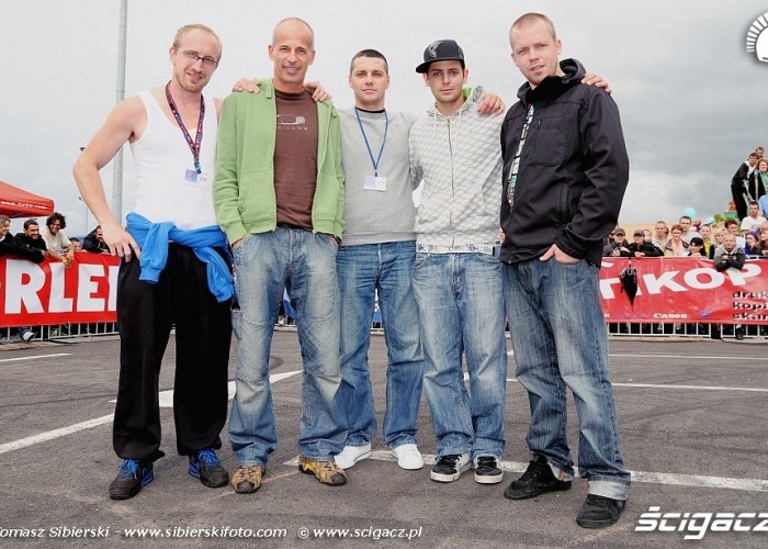 Sklad sedziowski zawodow STUNT GP 2010