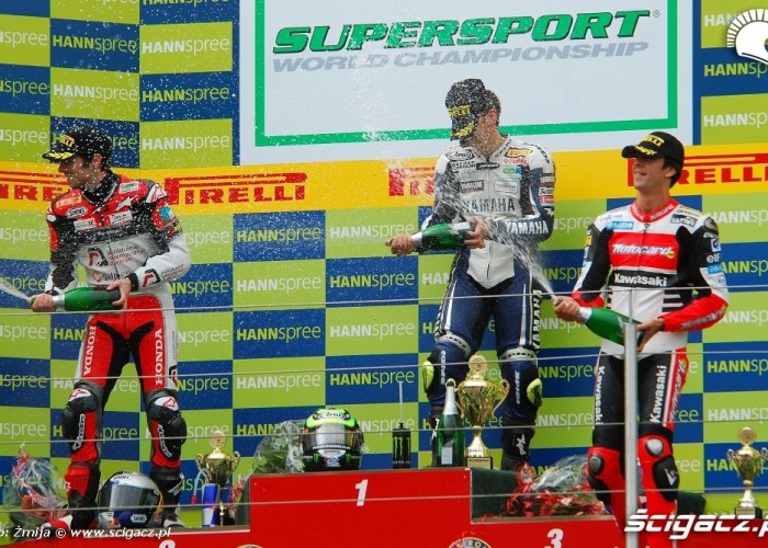 Supersport podium Nurburgring