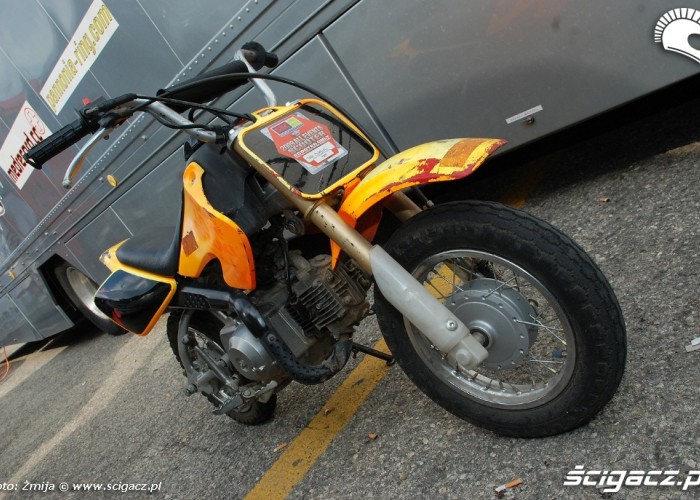 TKR Suzuki scooter sbk paddock