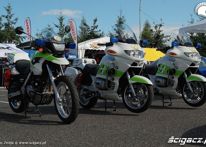 motocykle BMW czeskiej policji