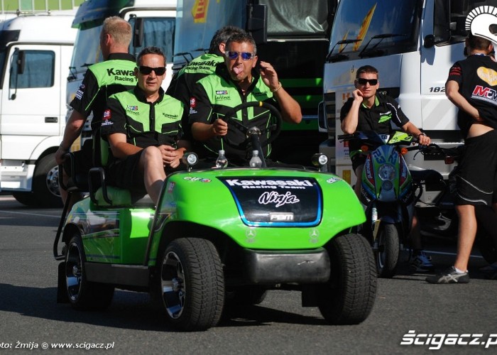 Kawasaki Racing Team w akcji