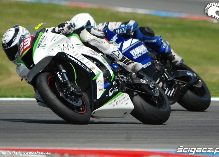 Luca Verdini Superstock 1000 wyscig