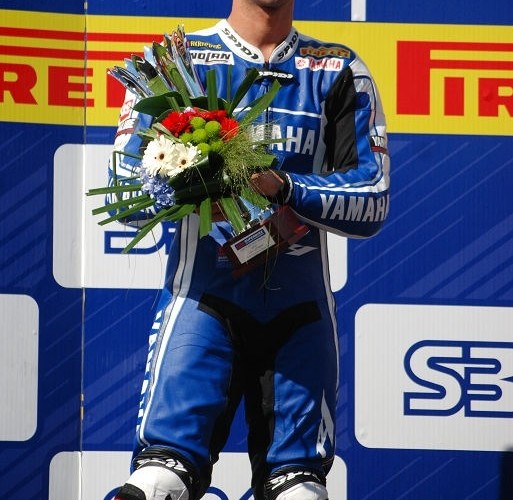 Melandri Marco na podium