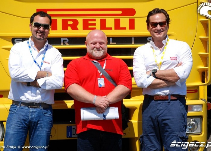 Pirelli Team paddock Brno