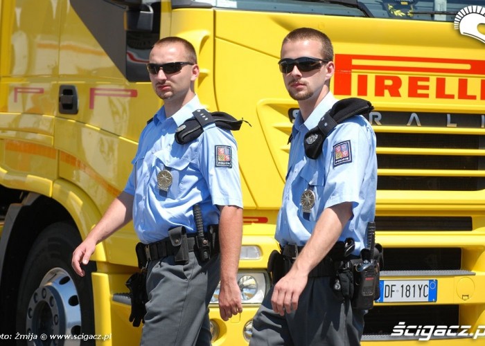 Policja paddock Brno