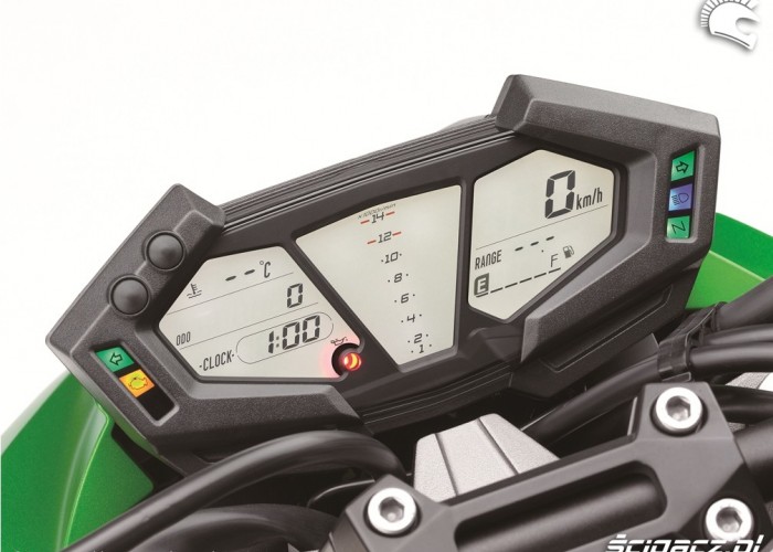 Kawasaki Z800 2013 zegary