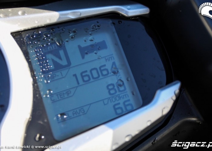 komputer podgrzewanie yamaha FJR