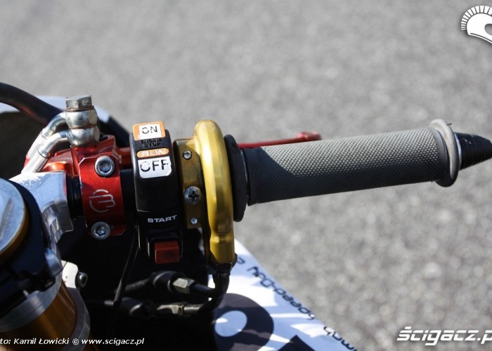 Prawa kieronica Yamaha R6 Supersport