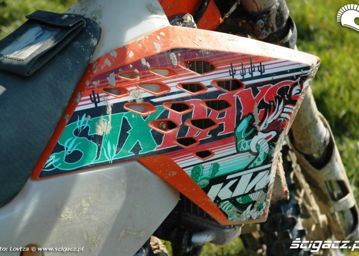 KTM EXC250 2010 boczek
