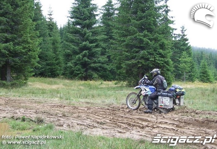 kiepskie warunkil Bulgaria i Rumunia na motocyklach - be hardcore
