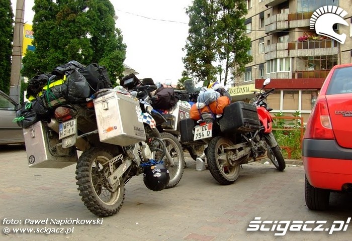 zapakowane moto Bulgaria i Rumunia na motocyklach - be hardcore