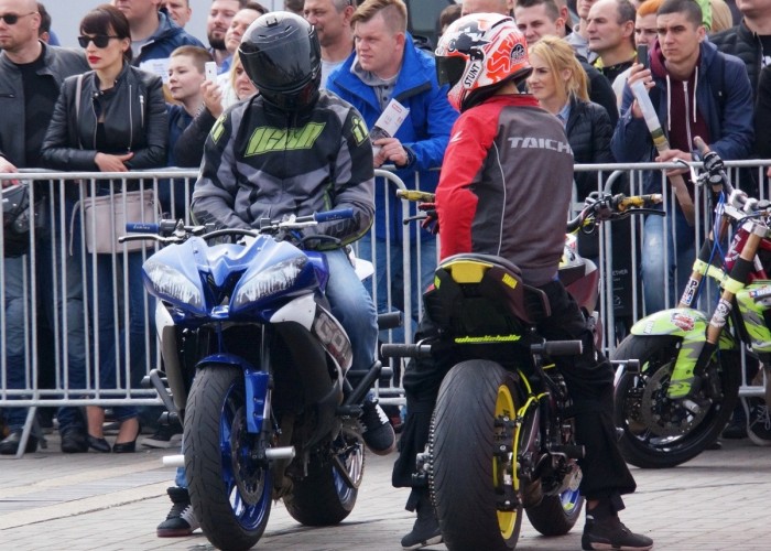 pokaz stunt poznan motor show 2017