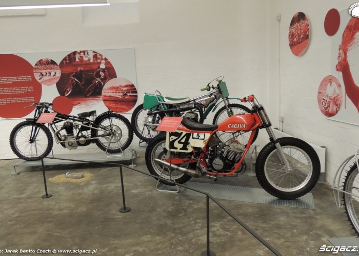 Muzeum motocykli w Barcelonie 39 Cagiva
