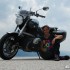 Spodnie Spidi Amygdala alternatywa dla jeansow motocyklowych - Garda Lake BMW R1200R