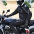 Modeka Laser Pro kurtka i spodnie tekstylne na sportowo - Modeka Laser Pro na motocyklu