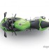 Kawasaki Ninja 250R kuracja upiekszajaca - od gory