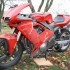 Suzuki GSX600F przerobiony na Ducati Polak potrafi - prawy przod