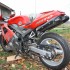 Suzuki GSX600F przerobiony na Ducati Polak potrafi - tyl podstawka