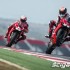 Ben Spies i Nicky Hayden na premierze Ducati Panigale R - gonitwa