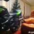 Motocykl w mieszkaniu zdjecia czytelnikow scigacz pl - Kawasaki swiatecznie