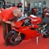 85-latek odbiera swoje Ducati Panigale - ogledziny