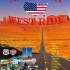America West Ride zwiedzanie USA na motocyklu - plakat