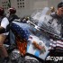Amerykanscy motocyklisci w holdzie ofiarom 11 wrzesnia - malowanie WTC