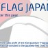 Arai z pomoca ofiarom tsunami w Japonii - Arai flag japan