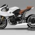 BMW HP2 Cafe Racer cyfrowe marzenia - na stojaku