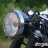 BMW R756 Cafe Racer purystyczne cudo - przednia lampa