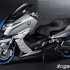 Drogowa Husqvarna i maksi skutery BMW oficjalnie na rok 2012 - BMW Concept C