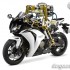 Flossie robot do testowania motocykli - Castrol Flossie