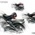Harley-Davidson Brawler konkurencja dla Ducati Diavel - Harley Davidson Brawler opcje tylnego swiatla