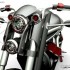 Harley-Davidson Brawler konkurencja dla Ducati Diavel - Harley Davidson Brawler przednie swiatlo