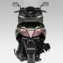 Honda SW-T 600 2011 ekskluzywnie - Honda SW-T600 tyl