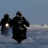 Ice Road Riders dwa Harleye na lodzie - Harleye na lodzie