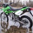 Kawasaki KLX 250 akcja serwisowa - KLX250 w wodzie