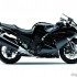 Kawasaki ZZR1400 2012 poprzeczka jeszcze wyzej - prawy profil czarny