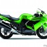Kawasaki ZZR1400 2012 poprzeczka jeszcze wyzej - prawy profil zielony