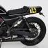 Kawasaki Zephyr 750 w wersji cafe racer - kawasaki zephyr 750 cafe racer tyl