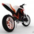 Koncepcyjny KTM Super Duke 1200 - projekt graficzny KTM