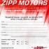 Kurtka i rekawiczki gratis do motocykli Zipp - promocja Zipp Motors B