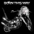 Lady Gaga przebrana za motocykl - Lady Gaga przebrana za motocykl