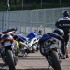MotoBracia na litewskim torze - udany trening motocyklowy - slimak czeka